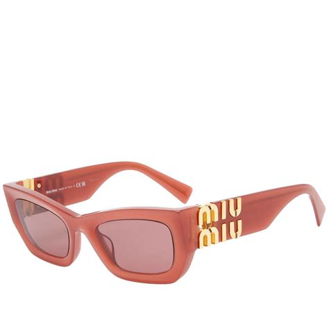 miu miu red frames|Women's Eyewear & Sunglasses .